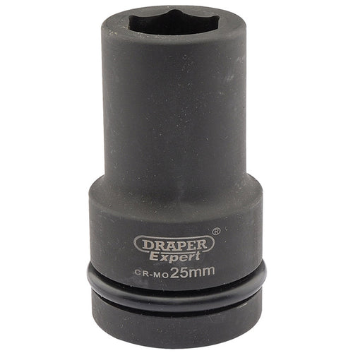 Draper Tools Expert 25mm 1 Square Drive Hi-Torq® 6 Point Deep Impact Socket DRA05140