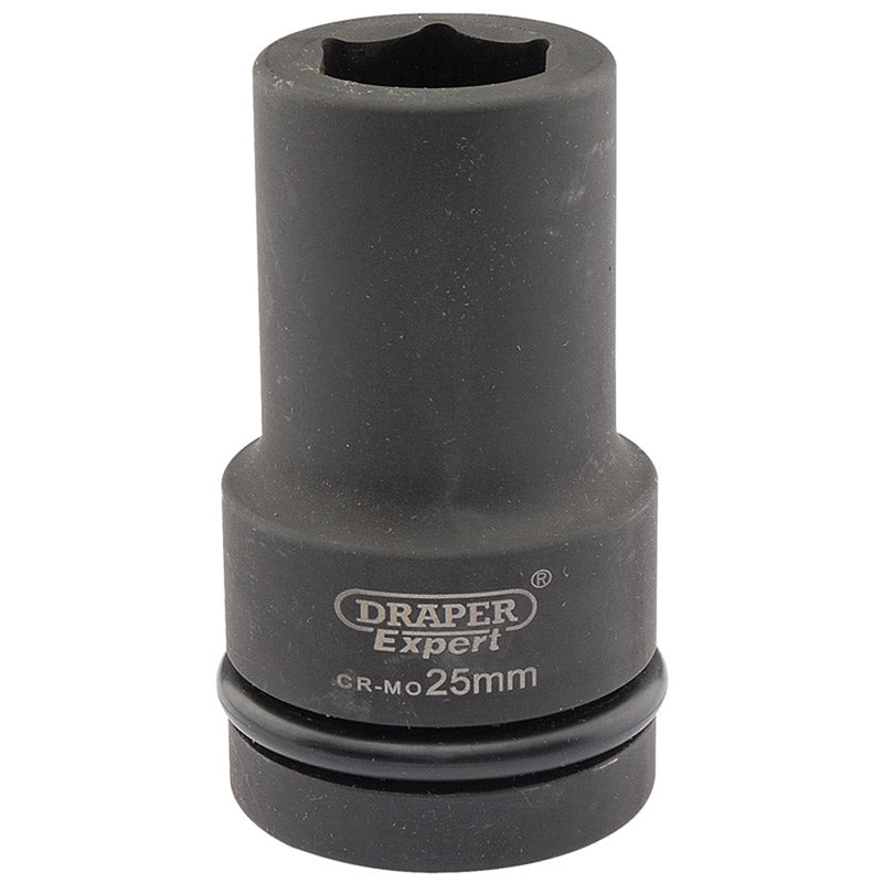 Draper Tools Expert 25mm 1 Square Drive Hi-Torq® 6 Point Deep Impact Socket DRA05140