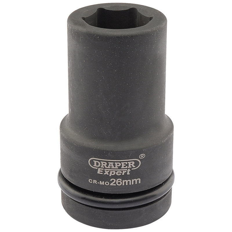 Draper Tools Expert 26mm 1 Square Drive Hi-Torq® 6 Point Deep Impact Socket DRA05141