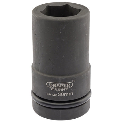 Draper Tools Expert 30mm 1 Square Drive Hi-Torq® 6 Point Deep Impact Socket DRA05145