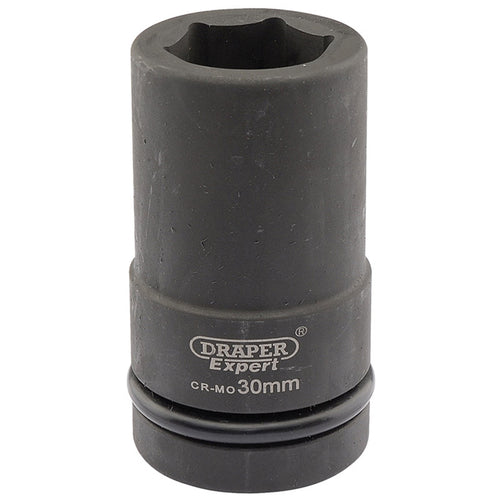 Draper Tools Expert 30mm 1 Square Drive Hi-Torq® 6 Point Deep Impact Socket DRA05145