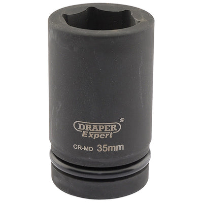 Draper Tools Expert 35mm 1 Square Drive Hi-Torq® 6 Point Deep Impact Socket DRA05149