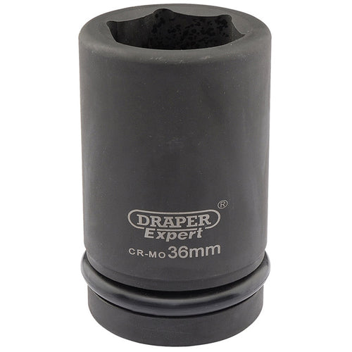Draper Tools Expert 36mm 1 Square Drive Hi-Torq® 6 Point Deep Impact Socket DRA05150