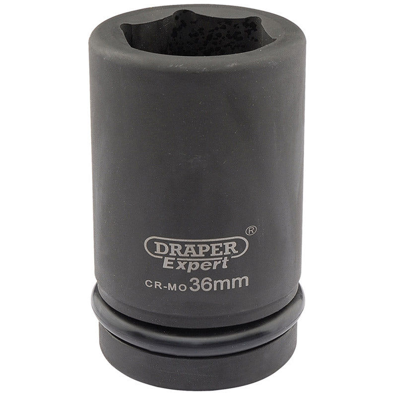 Draper Tools Expert 36mm 1 Square Drive Hi-Torq® 6 Point Deep Impact Socket DRA05150