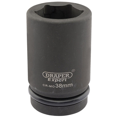 Draper Tools Expert 38mm 1 Square Drive Hi-Torq® 6 Point Deep Impact Socket DRA05151