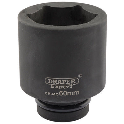 Draper Tools Expert 60mm 1 Square Drive Hi-Torq® 6 Point Deep Impact Socket DRA05157