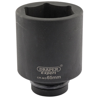 Draper Tools Expert 65mm 1 Square Drive Hi-Torq® 6 Point Deep Impact Socket DRA05158