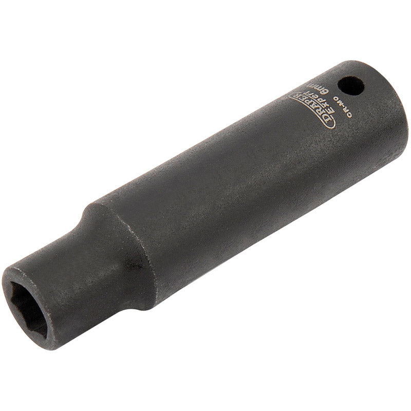 Draper Tools Expert 6mm 1/4 Square Drive Hi-Torq® 6 Point Deep Impact Socket DRA05184