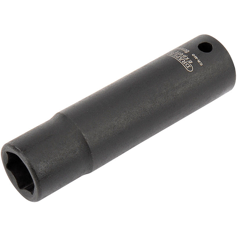 Draper Tools Expert 8mm 1/4 Square Drive Hi-Torq® 6 Point Deep Impact Socket DRA05186