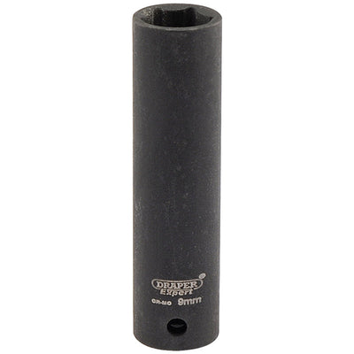 Draper Tools Expert 9mm 1/4 Square Drive Hi-Torq® 6 Point Deep Impact Socket DRA05187