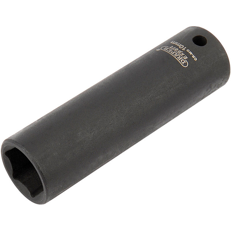Draper Tools Expert 10mm 1/4 Square Drive Hi-Torq® 6 Point Deep Impact Socket DRA05188