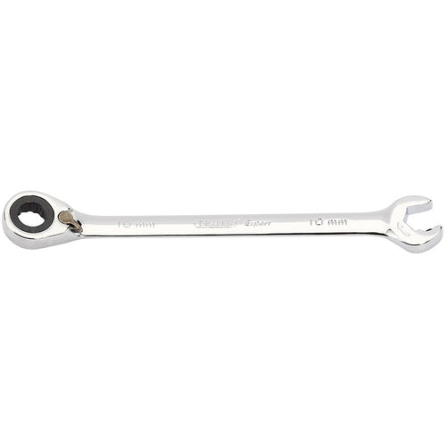 Draper Tools Expert 10mm Draper Expert Hi-Torq® Metric Reversible Double Ratcheting Combination Spanner DRA06841