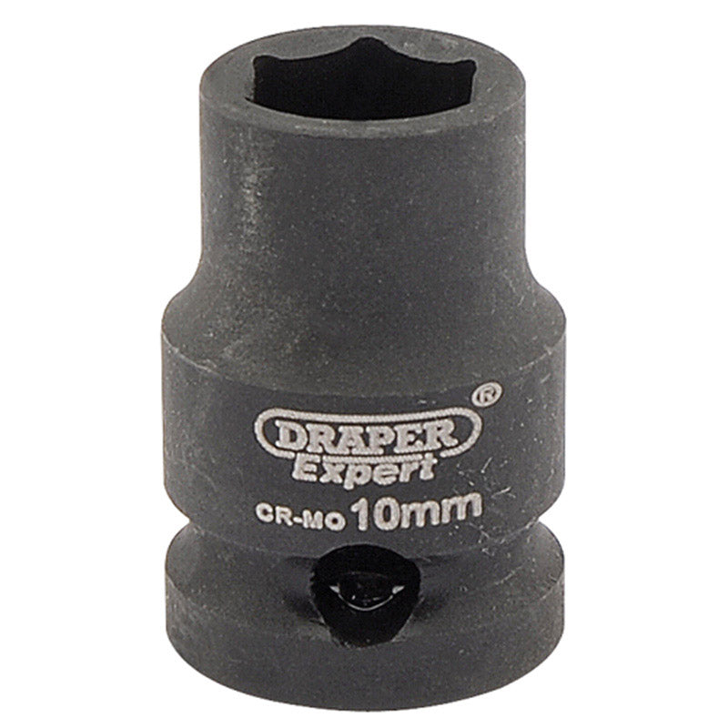 Draper Tools Expert 10mm 3/8 Square Drive Hi-Torq® 6 Point Impact Socket DRA06869