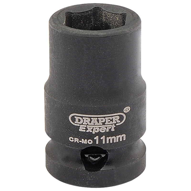 Draper Tools Expert 11mm 3/8 Square Drive Hi-Torq® 6 Point Impact Socket DRA06870