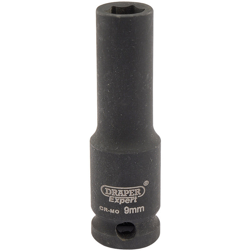 Draper Tools Expert 9mm 3/8 Square Drive Hi-Torq® 6 Point Deep Impact Socket DRA06882