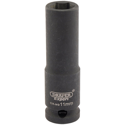 Draper Tools Expert 11mm 3/8 Square Drive Hi-Torq® 6 Point Deep Impact Socket DRA06884