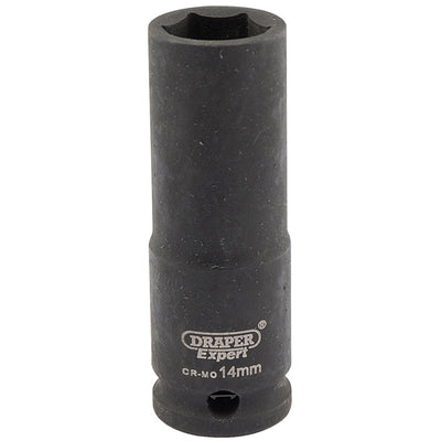 Draper Tools Expert 14mm 3/8 Square Drive Hi-Torq® 6 Point Deep Impact Socket DRA06887