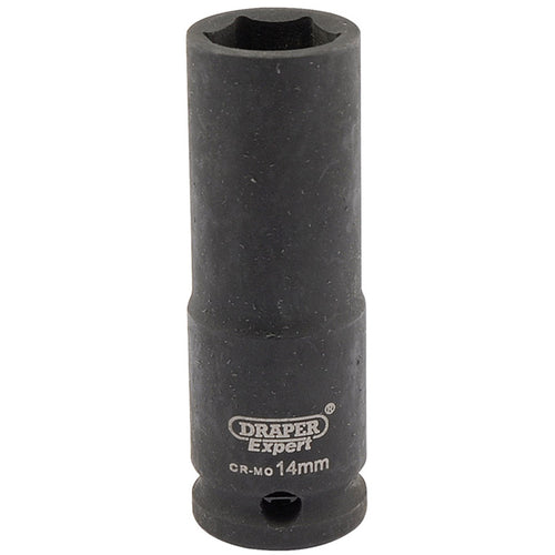 Draper Tools Expert 14mm 3/8 Square Drive Hi-Torq® 6 Point Deep Impact Socket DRA06887