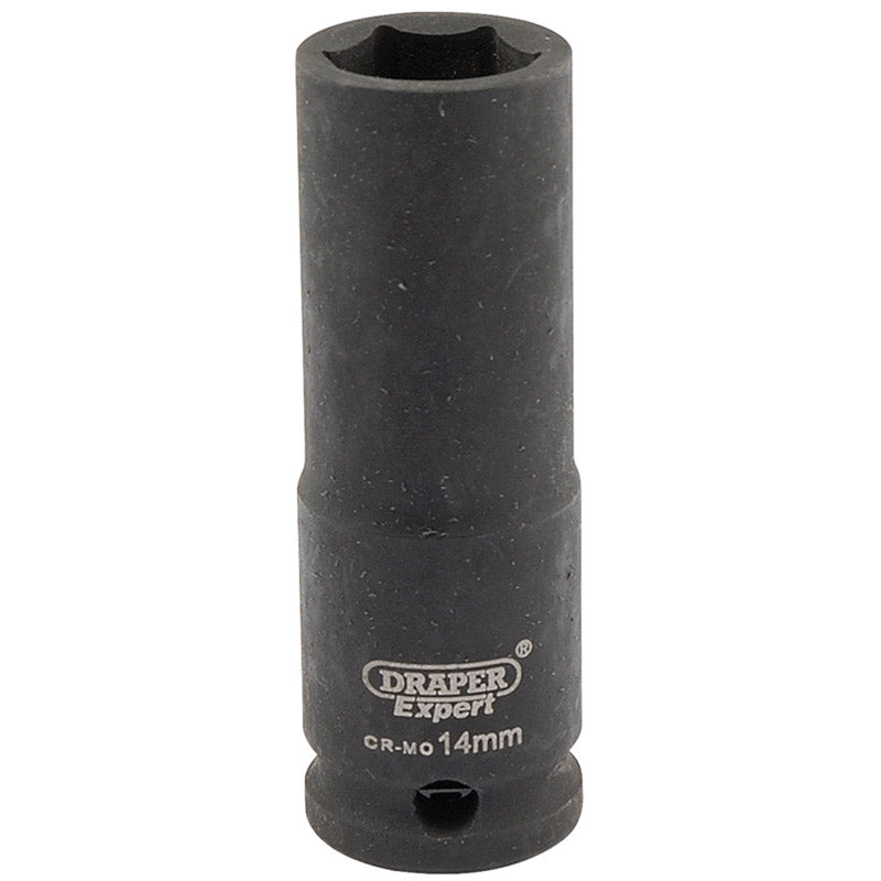 Draper Tools Expert 14mm 3/8 Square Drive Hi-Torq® 6 Point Deep Impact Socket DRA06887