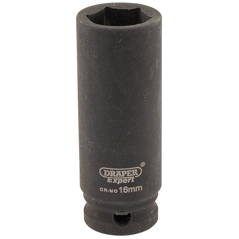 Draper Tools Expert 16mm 3/8 Square Drive Hi-Torq® 6 Point Deep Impact Socket DRA06889