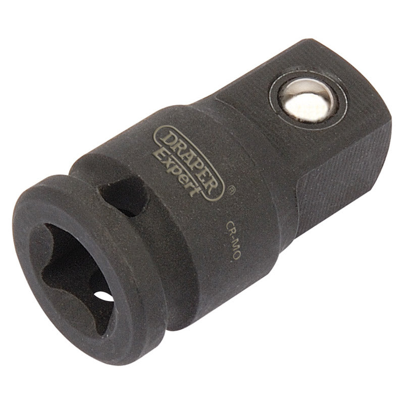 Draper Tools Expert 1/4(F) x 3/8(M) Impact Socket Converter DRA07021