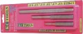 KC Tools KC07026 3PC BRASS PUNCH SET