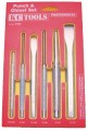 KC Tools KC07260 6PC PUNCH & CHISEL SET