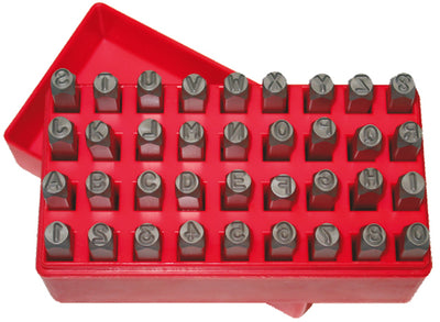 KC PRO AM 36PC 5MM LETTER & NUMBER PUNCH SET KC10070