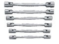 KC PRO AM 6PC METRIC FLEX HEAD SOCKET WRENCHES KC10565