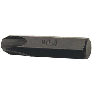 Draper Tools No 4 Cross Slot Impact Screwdriver Bit DRA10820