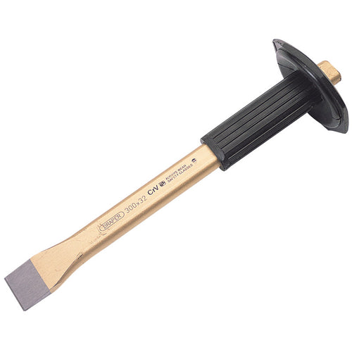Draper Tools Expert 300mm x 32mm Flat Cold Chisel with Hand Grip DRA11152