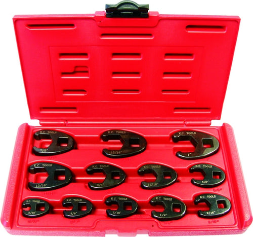 KC Tools KC11220 IMPACT 3/8drv 12PC AF IMPACT CROWS FOOT SET