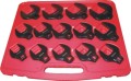 KC Tools KC11221 IMPACT 3/8drv 15PC METRIC IMPACT CROWS FOOT SET
