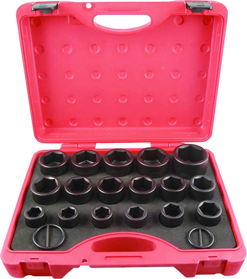KC Tools 11709 17 PIECE 3/4" DRIVE IMPACT SOCKET SET