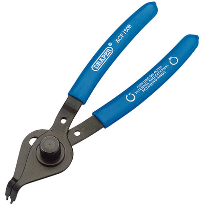 Draper Tools Bent Nose Reversible Circlip Pliers DRA12492