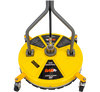 B.A.R BE Whirl-A-Way 20-inch Poly Surface Cleaner – 4-Wheel Professional