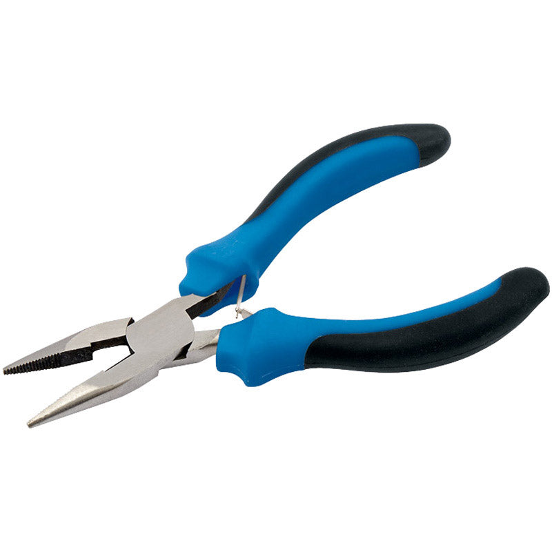 Draper Tools 125mm Soft Grip Long Nose Mini Pliers DRA12538