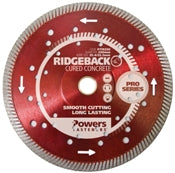 ICCONS POWERS RIDGEBACK Diamond Blade Turbo Rim - PTR Multi Use - 115mm ptr115