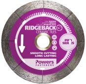 ICCONS POWERS RIDGEBACK Diamond Blade Ceramic Tiles - Porcelain Ceramic Tiles - 180mm pcr180
