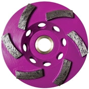ICCONS POWERS RIDGEBACK Diamond Radial Concrete Grinding Cup-115mm pgcr115