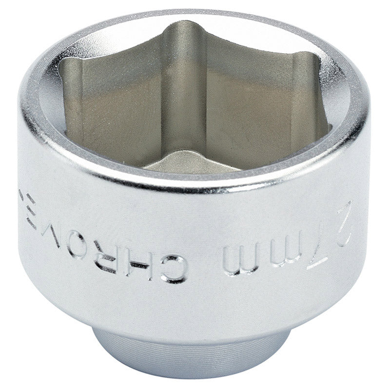 Draper Tools Expert 3/8 Sq. Dr. 27mm Oil Filter Cap Socket DRA13425