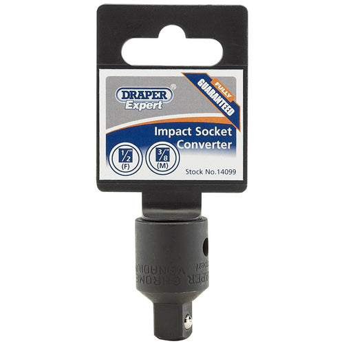 Draper Tools Expert 1/2(F) x 3/8(M) Impact Socket Converter DRA14099