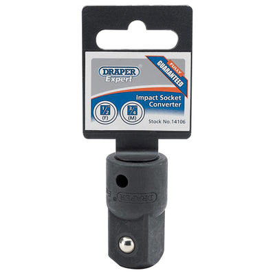 Draper Tools Expert 1/2(F) x 3/4(M) Impact Socket Converter DRA14106