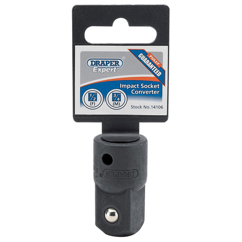 Draper Tools Expert 1/2(F) x 3/4(M) Impact Socket Converter DRA14106