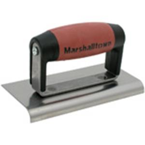 MARSHALLTOWN 6 X 4 1/2 SS Edger-Straight Ends-3/8 Radius
