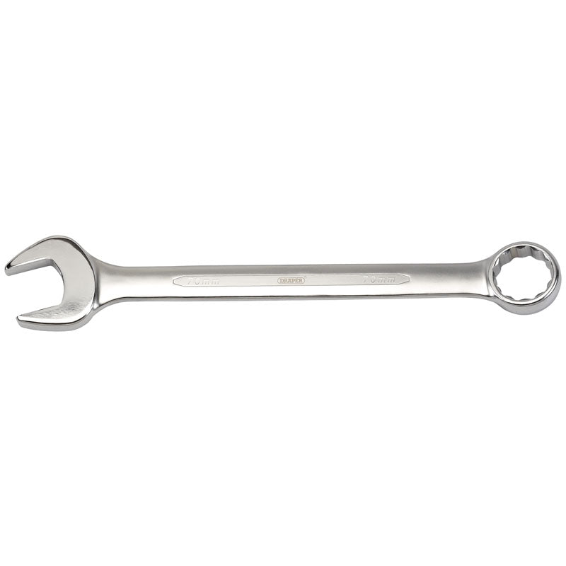 Draper Tools 70mm Heavy Duty Long Pattern Metric Combination Spanner DRA14960