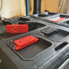 StealthMounts Milwaukee PACKOUT Mounting Feet Red 8 Pack - PAC-F-02-8