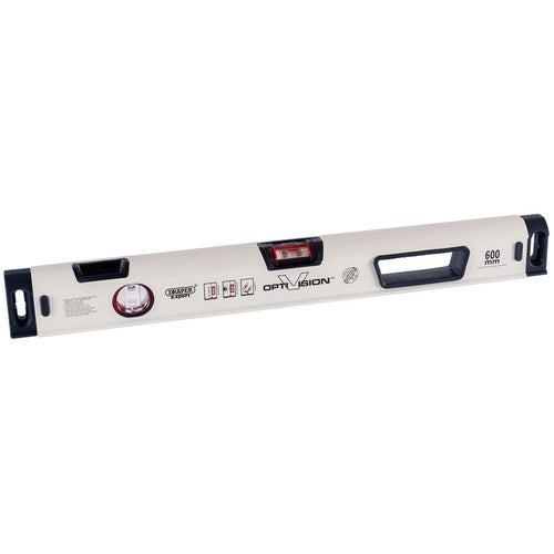 Draper Tools 600mm Opti-Vision™ Magnetic Box Section Ergo-Grip™ Levels DRA16169