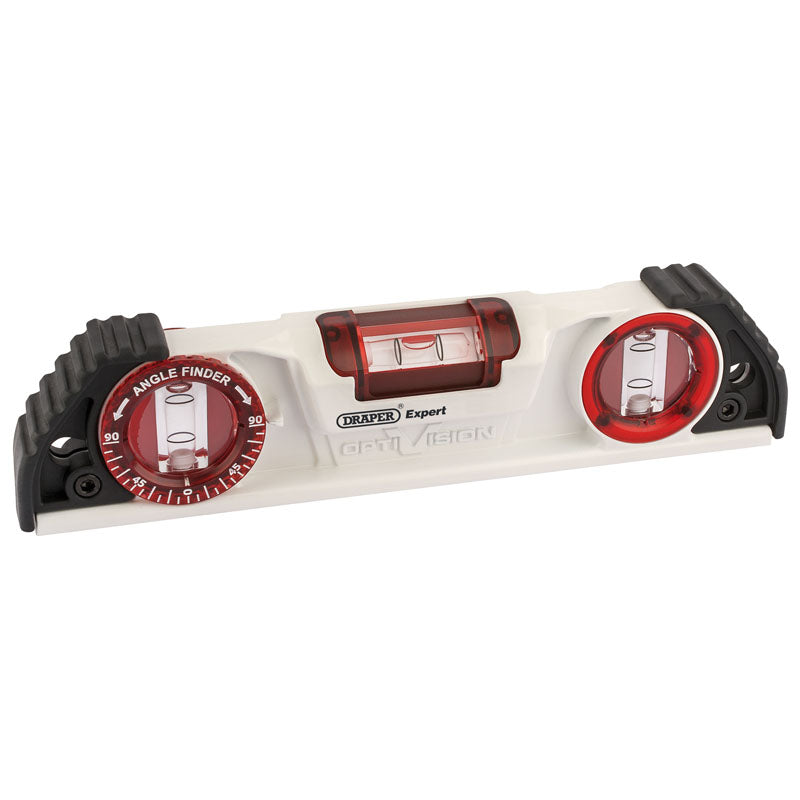 Draper Tools Opti-Vision™ Torpedo Level with Magnetic Base (250mm) DRA16173