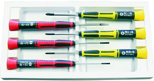 KC TOOLS 6PC Precision Screwdriver Set